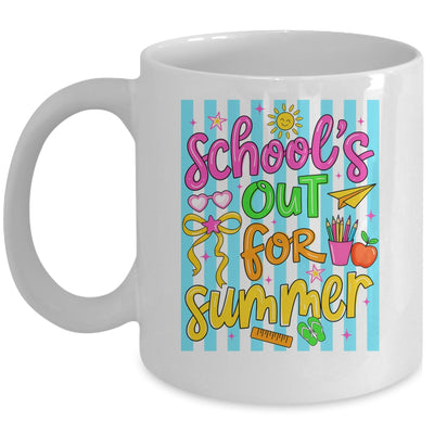 Summer Teacher School Out For Summer Last Day Of School Mug | siriusteestore