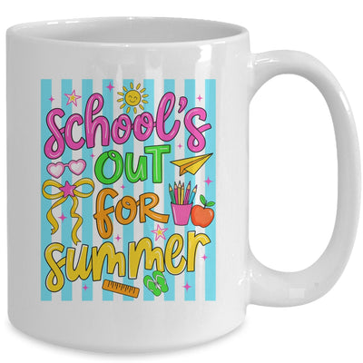Summer Teacher School Out For Summer Last Day Of School Mug | siriusteestore