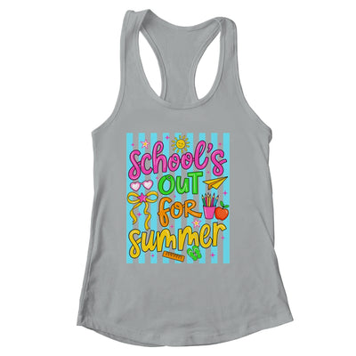 Summer Teacher School Out For Summer Last Day Of School Shirt & Tank Top | siriusteestore