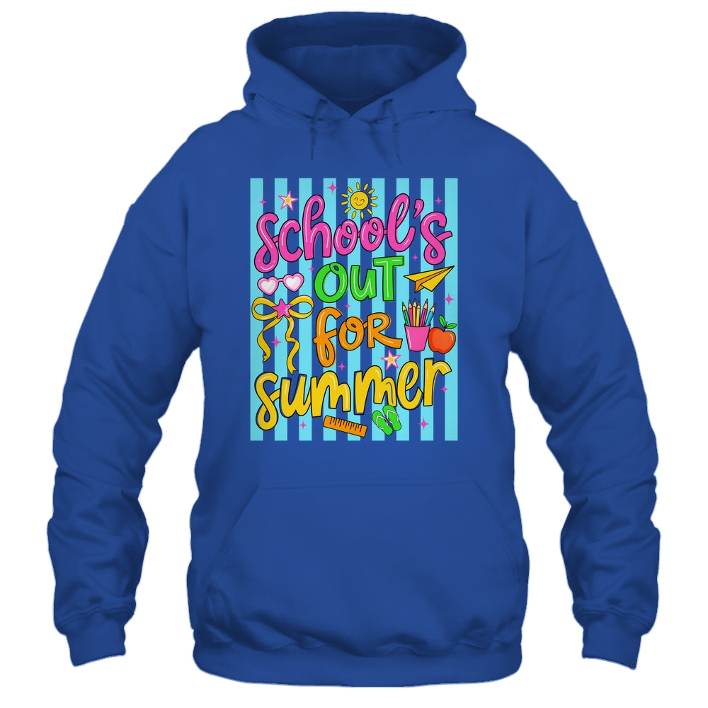 Summer Teacher School Out For Summer Last Day Of School Shirt & Tank Top | siriusteestore