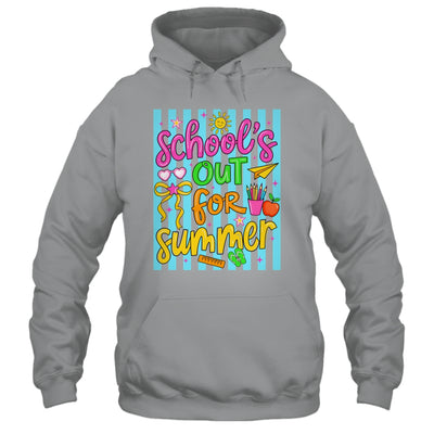 Summer Teacher School Out For Summer Last Day Of School Shirt & Tank Top | siriusteestore