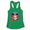 Summer Vacation Beach Palm Trees Hibiscus Flowers Sunset Shirt & Tank Top | siriusteestore