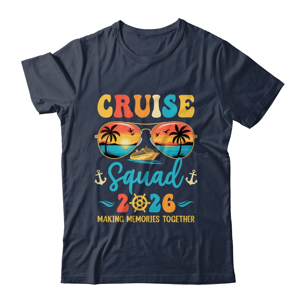 Summer Vacation Cruise Squad 2026 Family Matching Group Shirt & Tank Top | siriusteestore