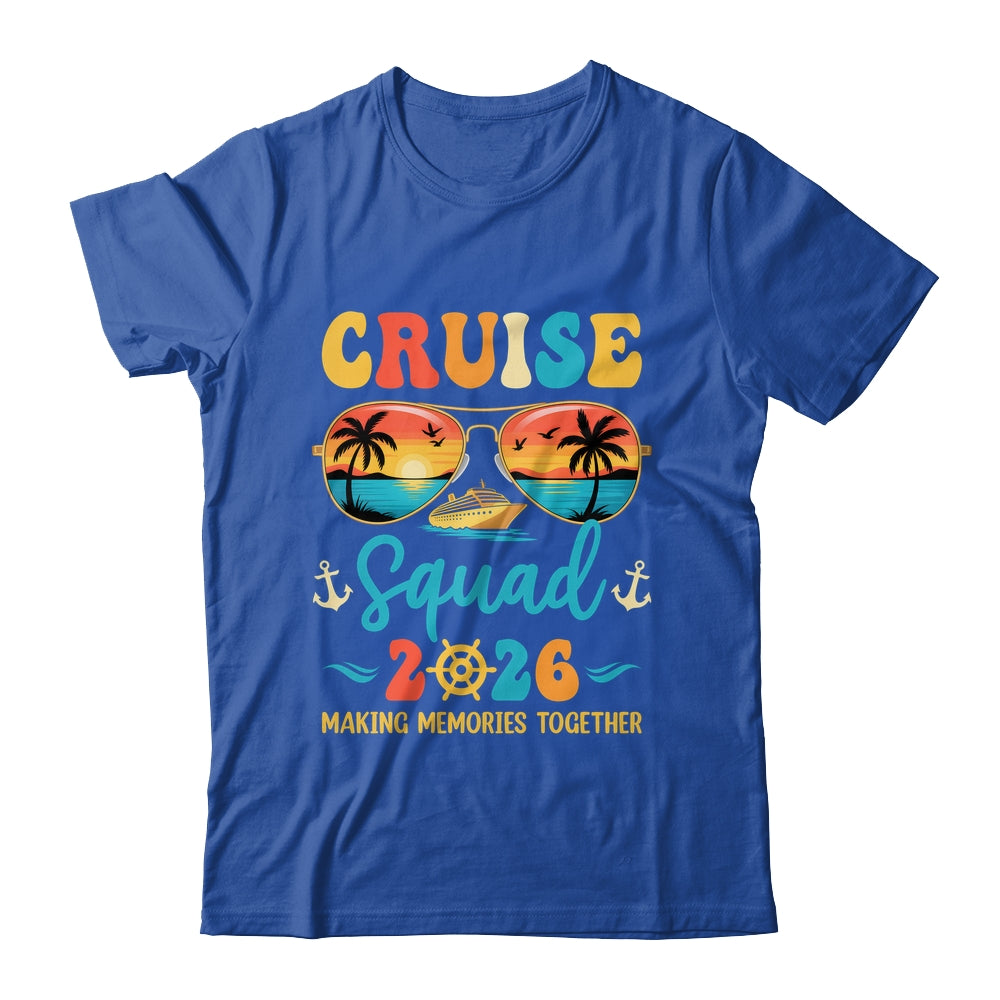 Summer Vacation Cruise Squad 2026 Family Matching Group Shirt & Tank Top | siriusteestore