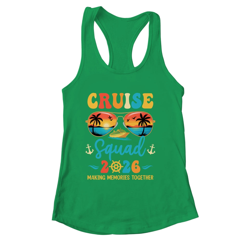 Summer Vacation Cruise Squad 2026 Family Matching Group Shirt & Tank Top | siriusteestore