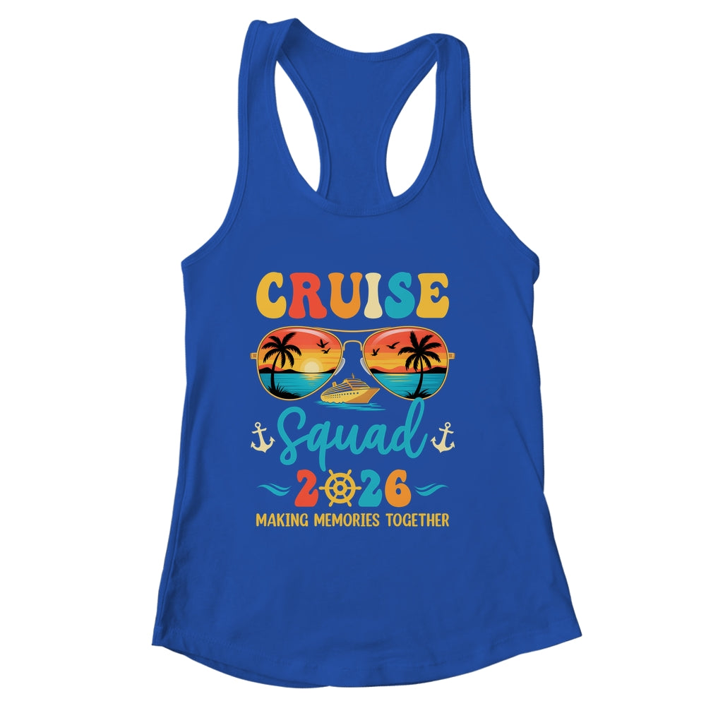 Summer Vacation Cruise Squad 2026 Family Matching Group Shirt & Tank Top | siriusteestore