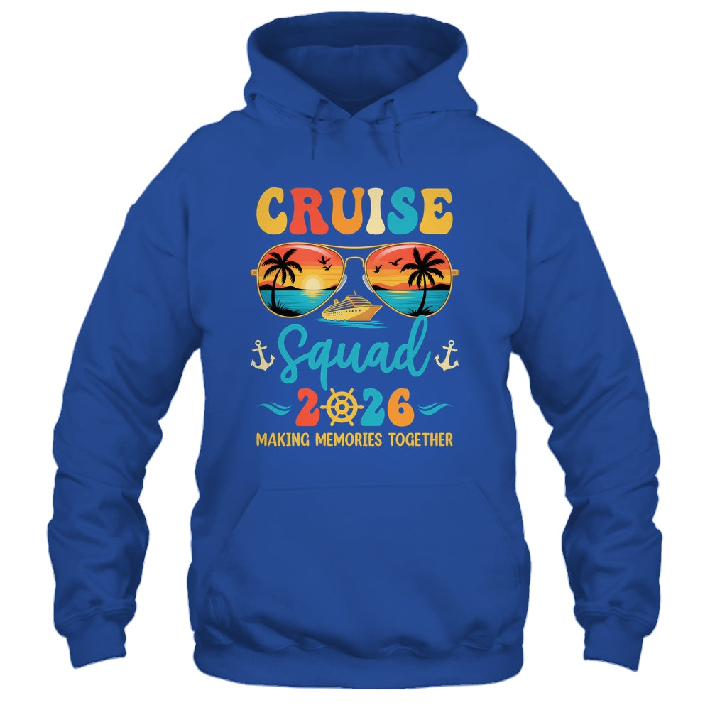 Summer Vacation Cruise Squad 2026 Family Matching Group Shirt & Tank Top | siriusteestore