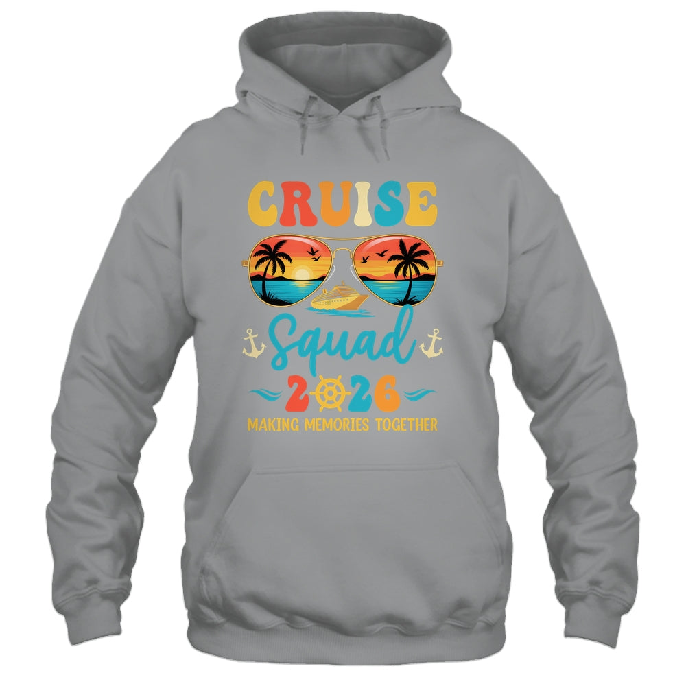 Summer Vacation Cruise Squad 2026 Family Matching Group Shirt & Tank Top | siriusteestore