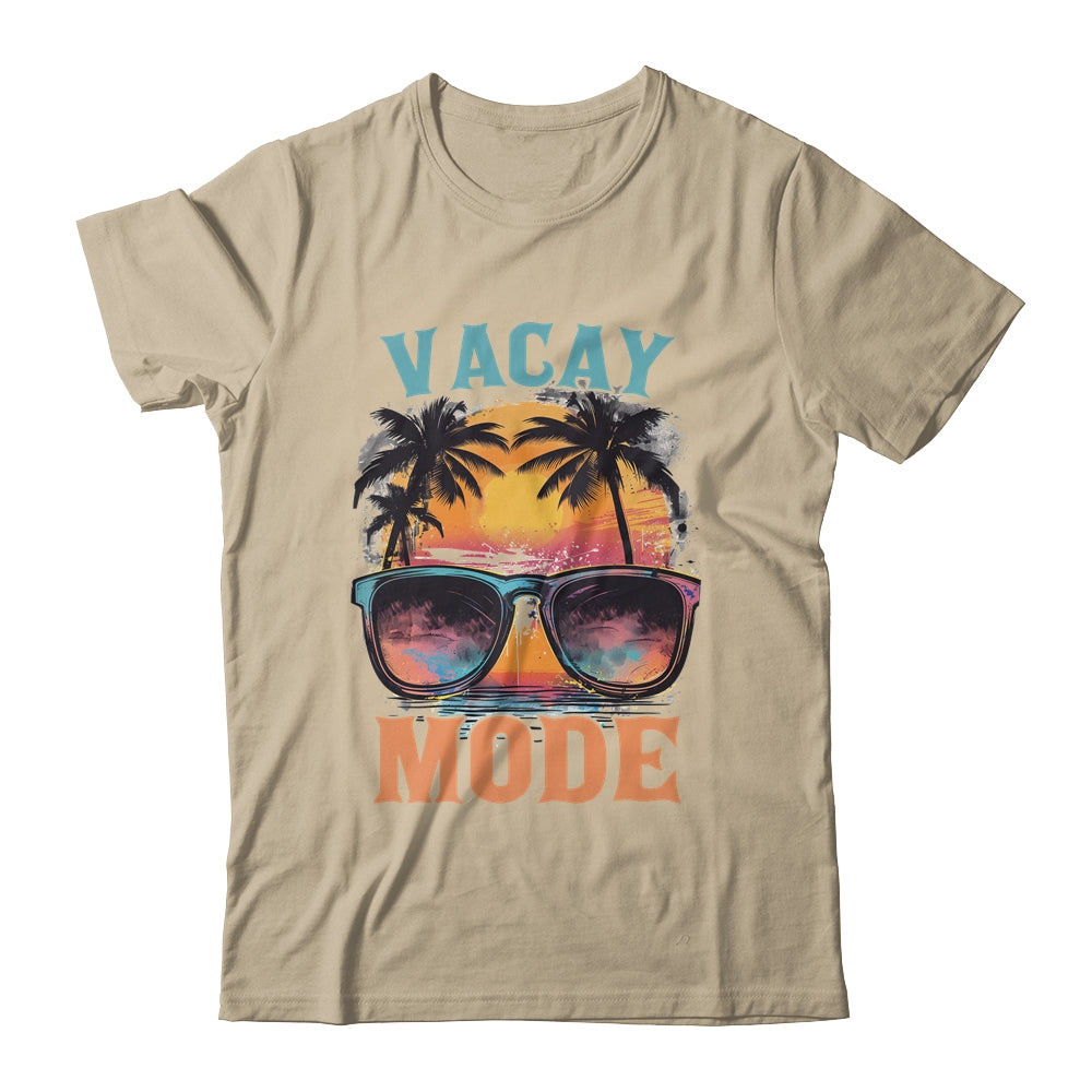Summer Vacation Vacay Mode Family Vacation Beach Cruise Shirt & Tank Top | siriusteestore