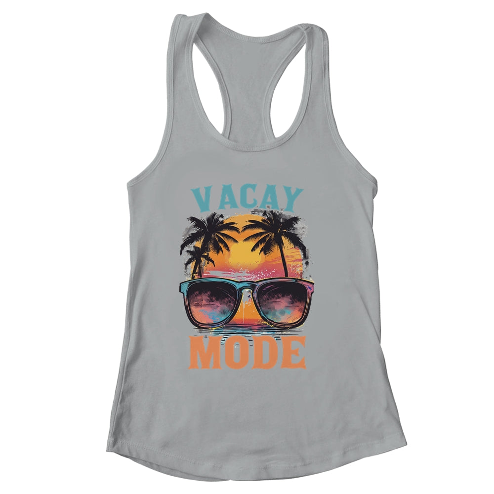 Summer Vacation Vacay Mode Family Vacation Beach Cruise Shirt & Tank Top | siriusteestore