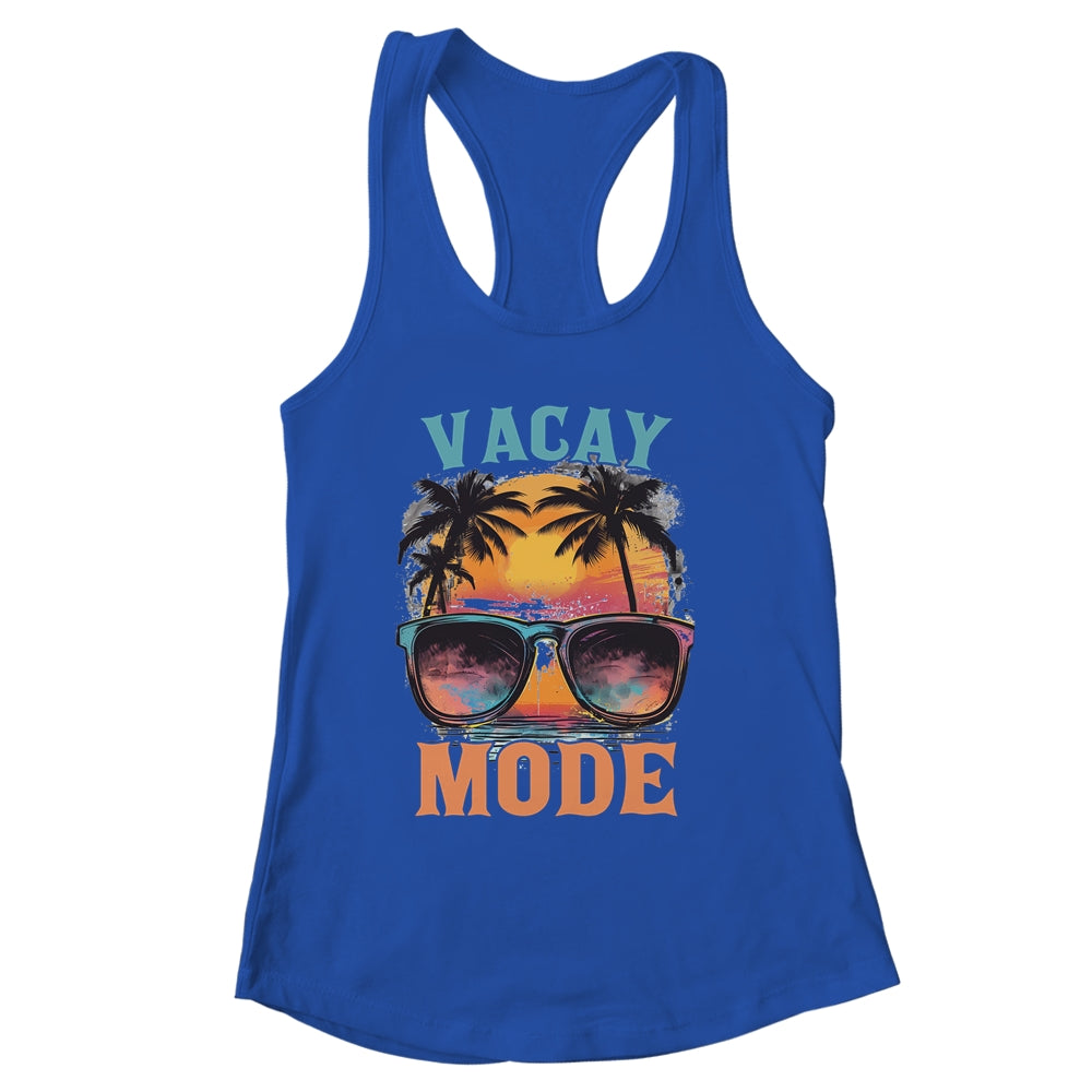 Summer Vacation Vacay Mode Family Vacation Beach Cruise Shirt & Tank Top | siriusteestore