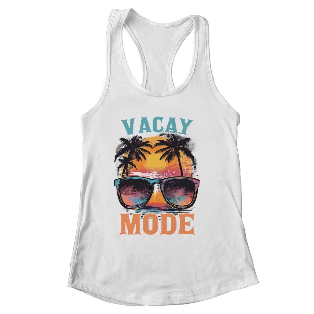 Summer Vacation Vacay Mode Family Vacation Beach Cruise Shirt & Tank Top | siriusteestore