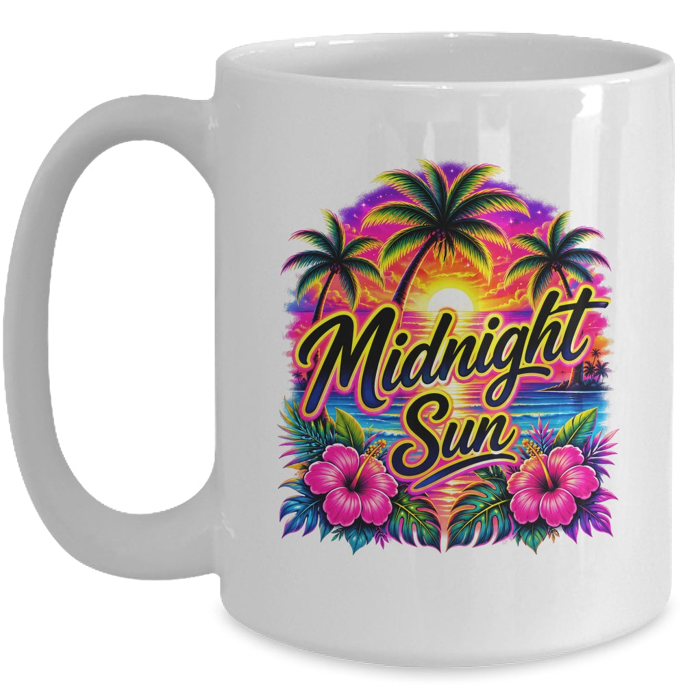 Summer Vibes Beach Vacay Summertime Vacation Midnight A Sun Mug | siriusteestore