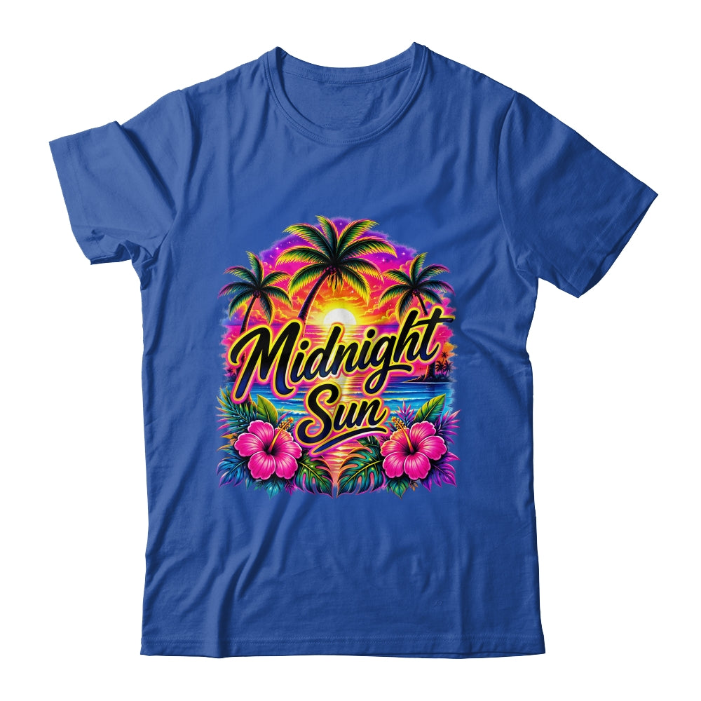 Summer Vibes Beach Vacay Summertime Vacation Midnight A Sun Shirt & Tank Top | siriusteestore