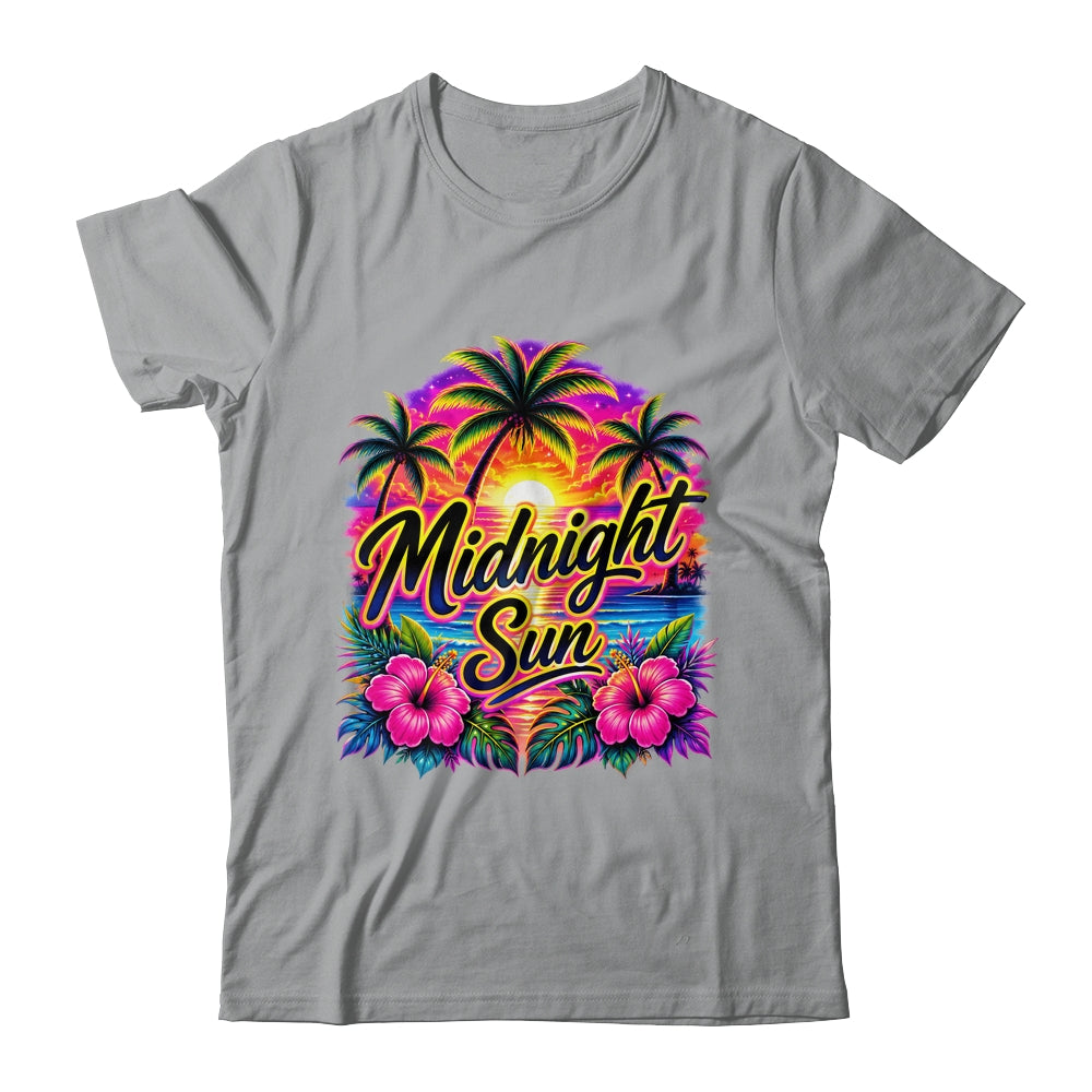 Summer Vibes Beach Vacay Summertime Vacation Midnight A Sun Shirt & Tank Top | siriusteestore