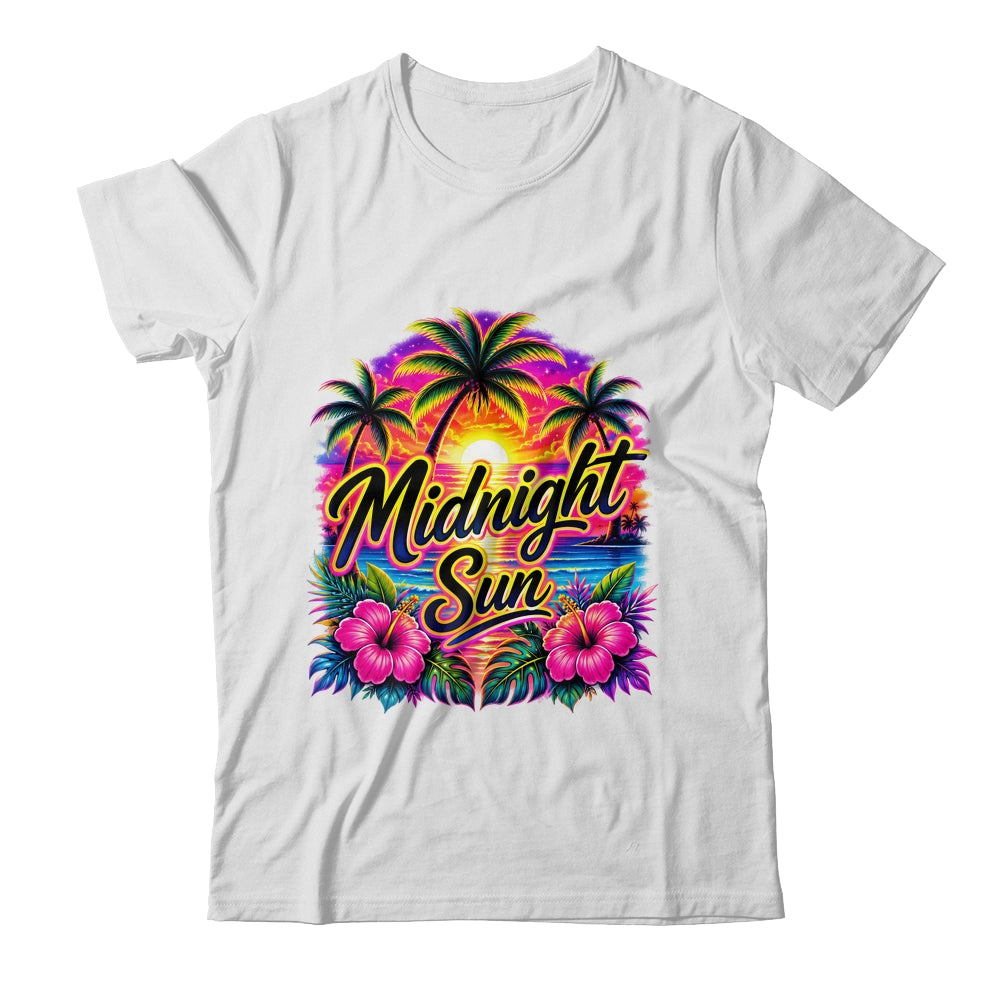 Summer Vibes Beach Vacay Summertime Vacation Midnight A Sun Shirt & Tank Top | siriusteestore