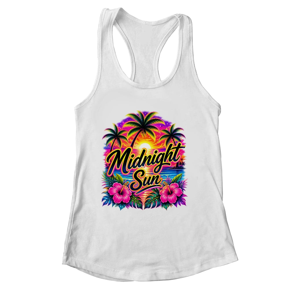 Summer Vibes Beach Vacay Summertime Vacation Midnight A Sun Shirt & Tank Top | siriusteestore