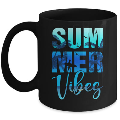 Summer Vibes Girls Trip Family Vacation Matching Group Mug | siriusteestore