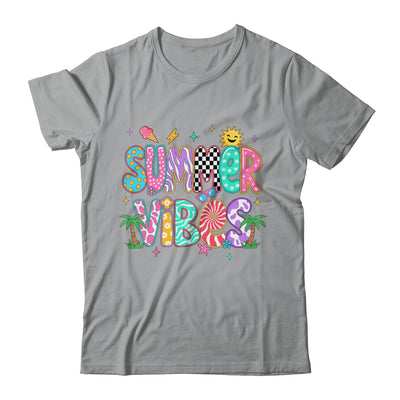 Summer Vibes Retro Hello Summer Vacation Women Girls Boys Shirt & Tank Top | siriusteestore