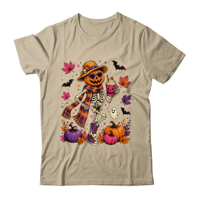 Summerween Ghost Retro Halloween Skeleton Spooky Season Shirt & Hoodie | siriusteestore