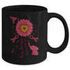 Sunflower Hummingbird Elephant Brain Aneurysm Awareness Mug | siriusteestore