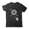 Sunflower Hummingbird Elephant Brain Cancer Awareness Shirt & Tank Top | siriusteestore