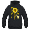 Sunflower Hummingbird Elephant Childhood Cancer Awareness Shirt & Tank Top | siriusteestore