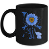 Sunflower Hummingbird Elephant Diabetes Awareness Mug | siriusteestore