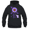 Sunflower Hummingbird Elephant Epilepsy Awareness Shirt & Tank Top | siriusteestore