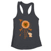 Sunflower Hummingbird Elephant Leukemia Cancer Awareness Shirt & Tank Top | siriusteestore