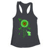 Sunflower Hummingbird Elephant Lymphoma Cancer Awareness Shirt & Tank Top | siriusteestore