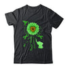 Sunflower Hummingbird Elephant Mental Health Awareness Shirt & Tank Top | siriusteestore