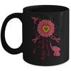 Sunflower Hummingbird Elephant Multiple Myeloma Awareness Mug | siriusteestore