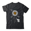 Sunflower Hummingbird Elephant Parkinson's Disease Awareness Shirt & Tank Top | siriusteestore