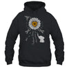 Sunflower Hummingbird Elephant Parkinson's Disease Awareness Shirt & Tank Top | siriusteestore