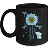 Sunflower Hummingbird Elephant Prostate Cancer Awareness Mug | siriusteestore