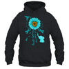 Sunflower Hummingbird Elephant Tourette Syndrome Awareness Shirt & Tank Top | siriusteestore