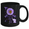 Sunflower Hummingbird Elephant Trigeminal Neuralgia Awareness Mug | siriusteestore