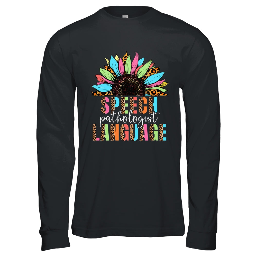 Sunflower Speech Therapy SLP Speech Language Pathologist Shirt & Hoodie | siriusteestore