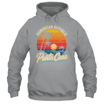 Sunset Punta Cana Beach Souvenir Dominican Republic Retro Shirt & Tank Top | siriusteestore