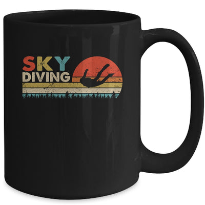 Sunset Skydiving Art Men Women Skydive Sky Diving Skydiver Mug | siriusteestore