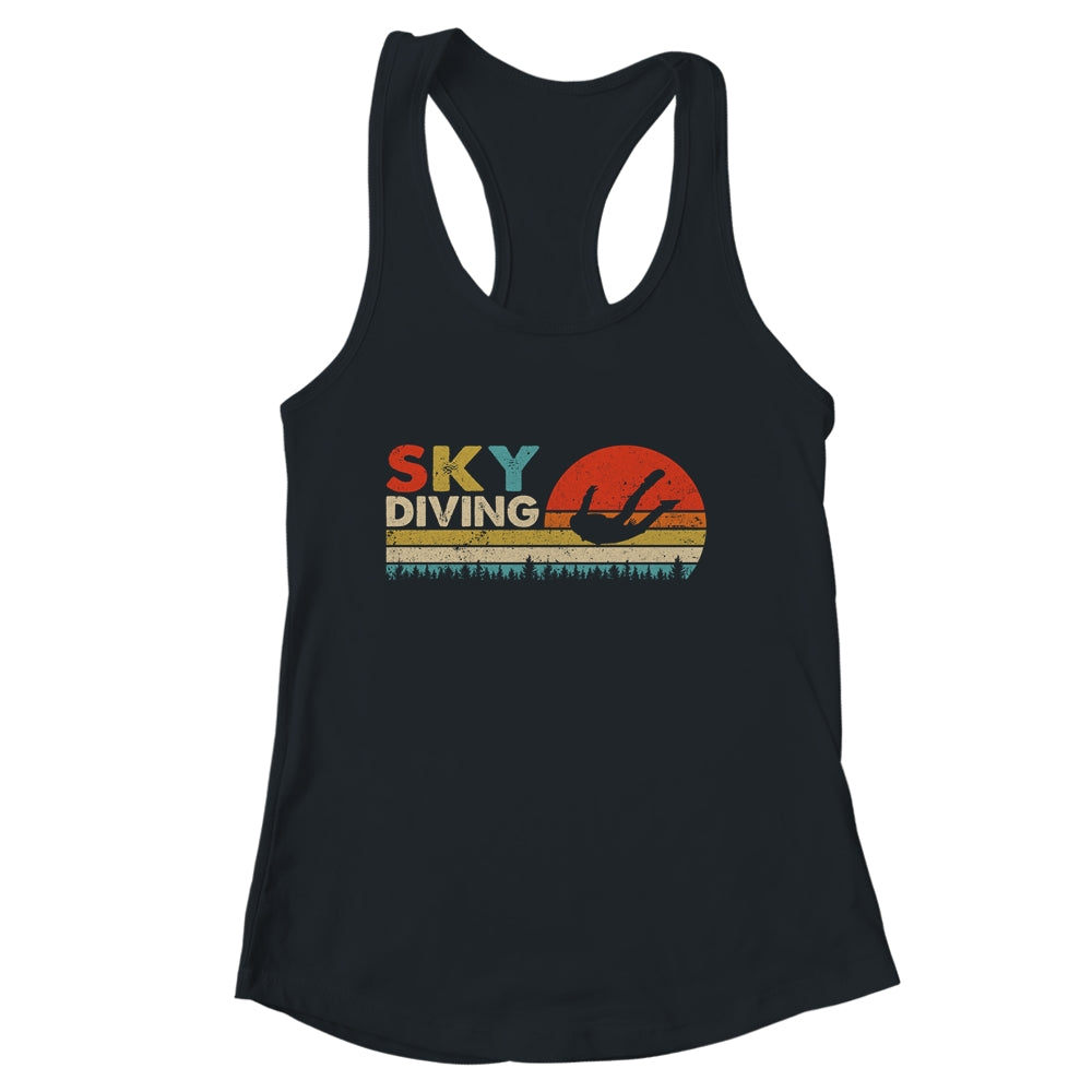 Sunset Skydiving Art Men Women Skydive Sky Diving Skydiver Shirt & Tank Top | siriusteestore