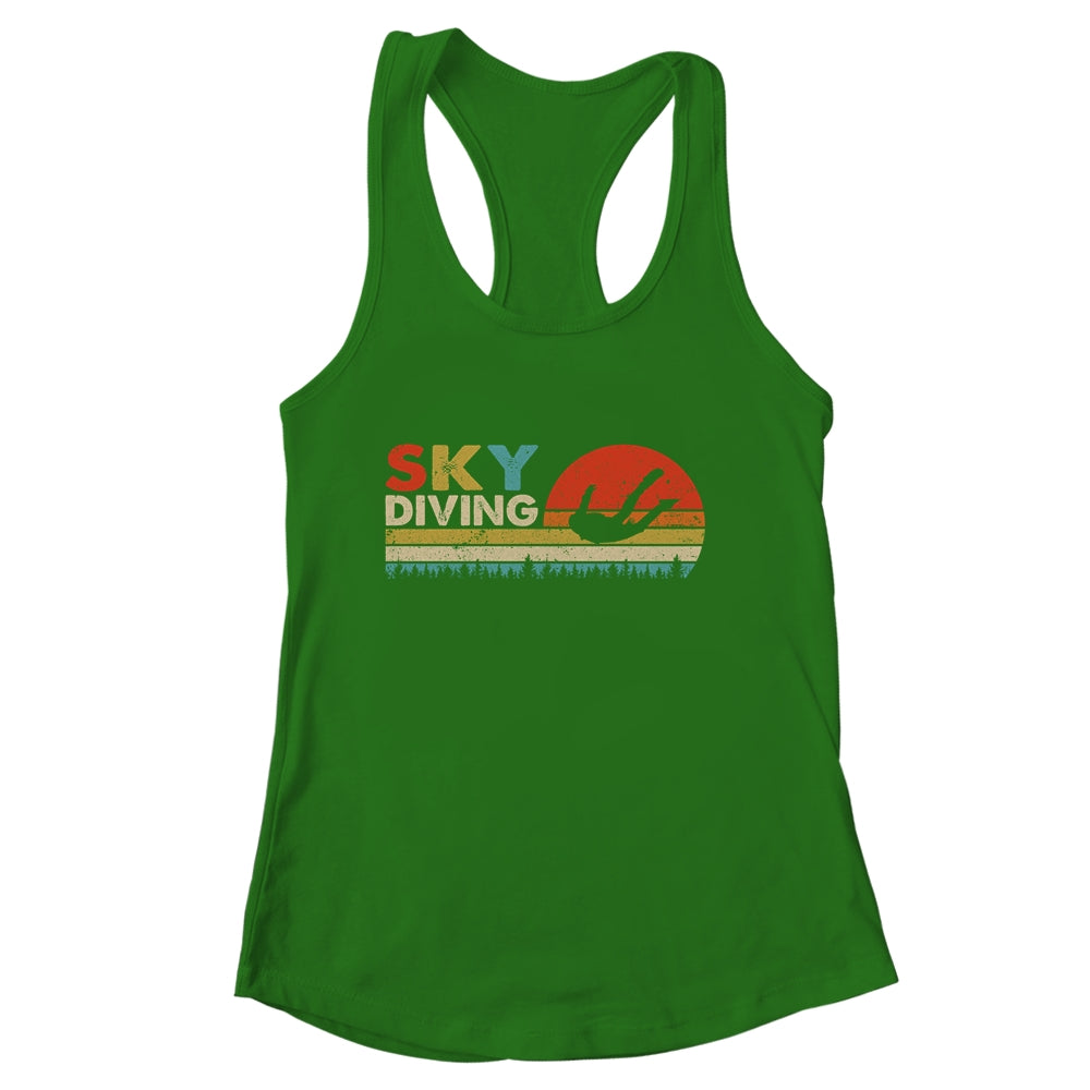 Sunset Skydiving Art Men Women Skydive Sky Diving Skydiver Shirt & Tank Top | siriusteestore