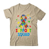 Support Squad Autism Awareness Month Ribbon Men Women Kids Shirt & Tank Top | siriusteestore