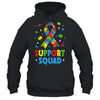 Support Squad Autism Awareness Month Ribbon Men Women Kids Shirt & Tank Top | siriusteestore