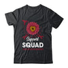 Support Squad Brain Aneurysm Awareness Sunflower Hummingbird Shirt & Tank Top | siriusteestore