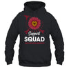 Support Squad Brain Aneurysm Awareness Sunflower Hummingbird Shirt & Tank Top | siriusteestore