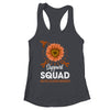 Support Squad Multiple Sclerosis Awareness Sunflower Hummingbird Shirt & Tank Top | siriusteestore