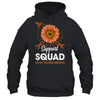 Support Squad Multiple Sclerosis Awareness Sunflower Hummingbird Shirt & Tank Top | siriusteestore