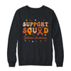 Support Squad Orange Ribbon Leukemia Awareness Blood Cancer Shirt & Sweatshirt | siriusteestore